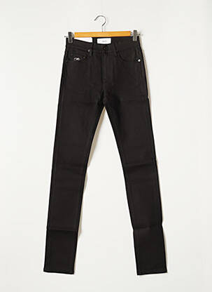 Pantalon droit stretch taille normale noir APRIL 77 femme