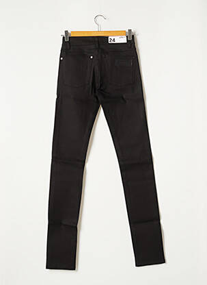 Pantalon droit stretch taille normale noir APRIL 77 femme