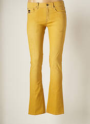 Jeans bootcut jaune APRIL 77 pour femme seconde vue