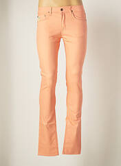 Pantalon droit orange APRIL 77 pour femme seconde vue