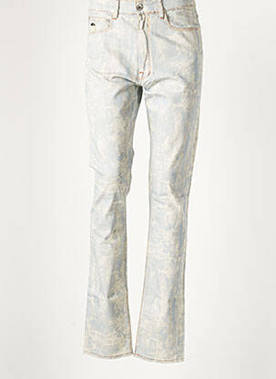 Pantalon droit stretch taille normale bleu APRIL 77 femme
