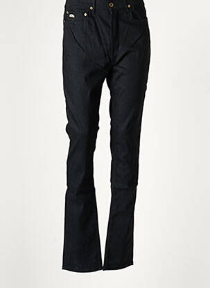 Pantalon droit stretch taille normale noir APRIL 77 femme