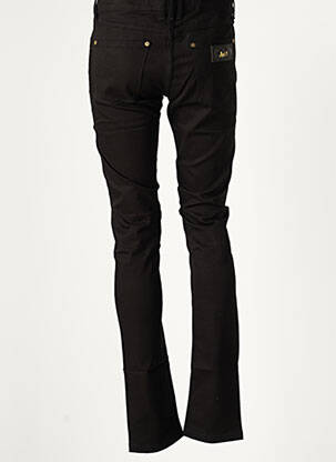Pantalon slim tissage popeline taille normale noir APRIL 77 femme