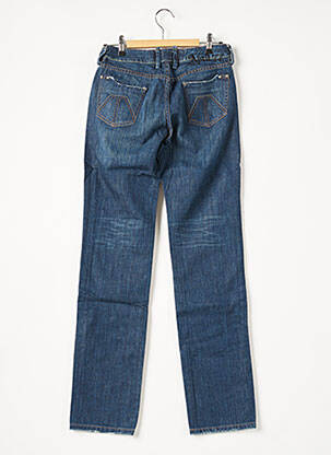 Jeans coupe droite stretch taille normale bleu APRIL 77 femme