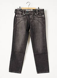Jeans coupe droite sélection denim taille normale gris APRIL 77 femme