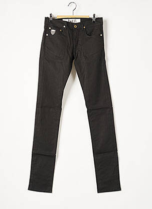 Pantalon droit stretch taille normale noir APRIL 77 femme