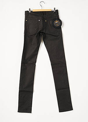 Pantalon droit stretch taille normale noir APRIL 77 femme