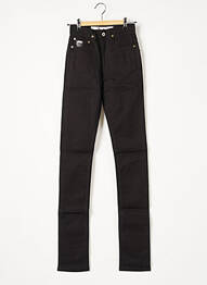 Pantalon droit stretch taille normale noir APRIL 77 femme
