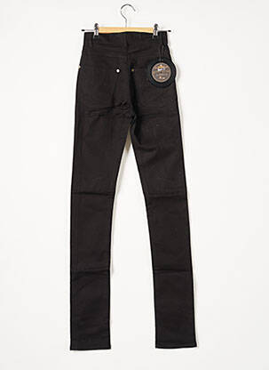 Pantalon droit stretch taille normale noir APRIL 77 femme