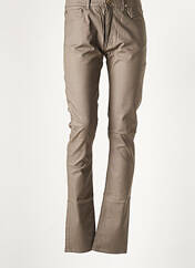 Pantalon droit gris APRIL pour femme seconde vue