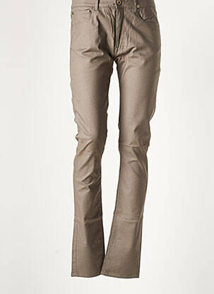 Pantalon droit gris APRIL pour femme