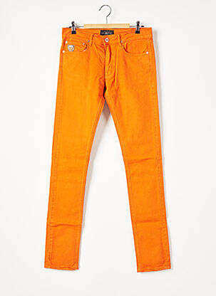 Pantalon droit orange APRIL 77 pour femme