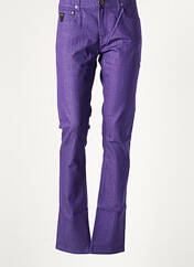 Pantalon droit violet APRIL 77 pour femme seconde vue