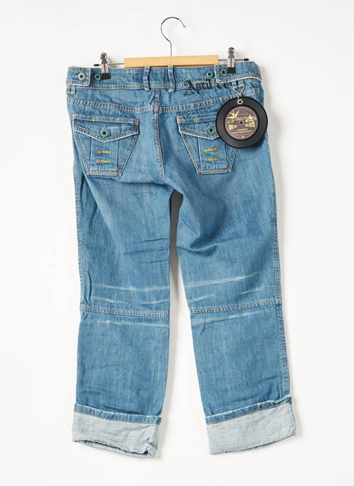 Pantacourt bleu APRIL 77 pour femme