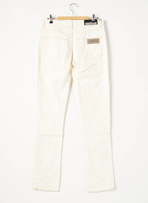 Pantalon droit blanc APRIL 77 pour femme