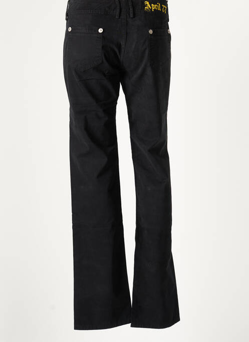 Pantalon droit noir APRIL 77 pour femme