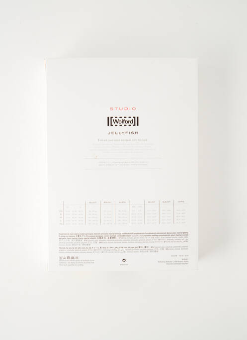 Robe mi-longue noir WOLFORD pour femme