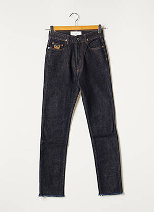 Jeans coupe slim broderie rivets taille normale bleu APRIL 77 femme