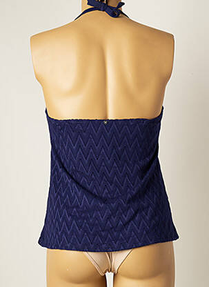 Haut de maillot de bain stretch bleu BESTFORM femme