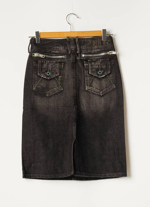 Jupe mi-longue gris APRIL 77 pour femme