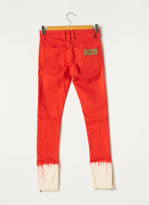 Pantalon slim orange APRIL 77 pour femme