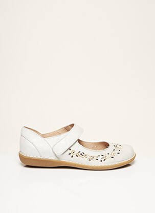 Ballerines blanc CHACAL pour femme