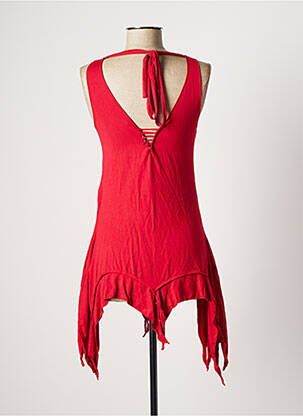 Tunique sans manche stretch rouge DIPAWALI fille