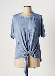 T-shirt bleu DIPAWALI pour femme seconde vue
