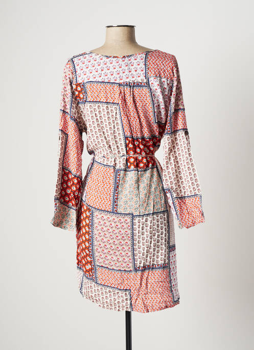 Tunique manches longues orange DIPAWALI femme