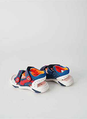 Sandales/nu pieds empiècements bleu GIARDINO DORO garçon