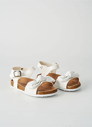 Sandales/Nu pieds blanc BOBIDOU pour fille