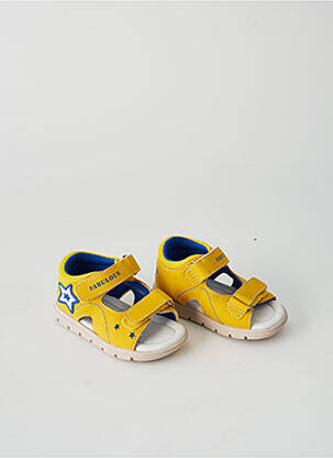 Sandales/Nu pieds jaune GIARDINO DORO pour garçon