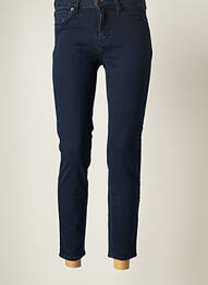 Pantalon 7/8 stretch taille normale bleu FIVE femme
