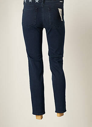Pantalon 7/8 stretch taille normale bleu FIVE femme
