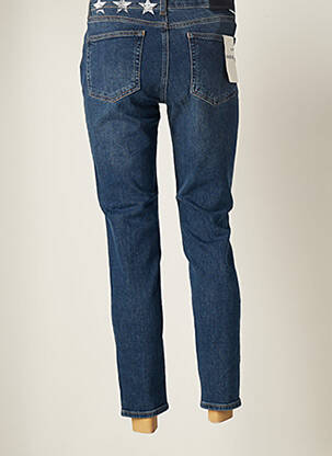 Pantalon 7/8 stretch taille normale bleu FIVE femme