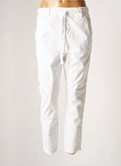 Pantalon chino blanc CREAM pour femme seconde vue