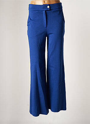 Pantalon flare bleu SCARLET ROOS pour femme