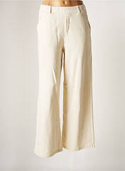 Pantalon large beige ADILYNN pour femme seconde vue