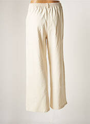 Pantalon large beige ADILYNN pour femme seconde vue
