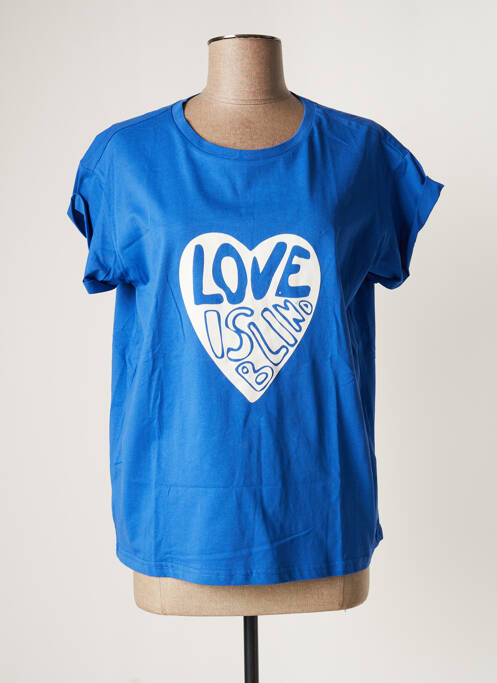 T-shirt bleu GRACE & MILA pour femme