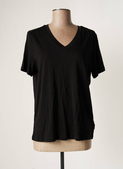 T-shirt noir SCOTCH & SODA pour femme