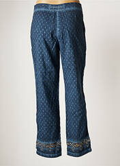 Pantalon large bleu ICONIQUE pour femme seconde vue