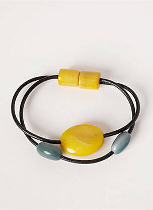Bracelet jaune NODOVA pour femme