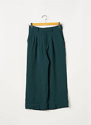 Pantacourt taille haute taille haute vert & OTHER STORIES femme