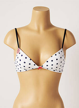Soutien-gorge sans armature haut soutien-gorge moulé blanc ETAM femme