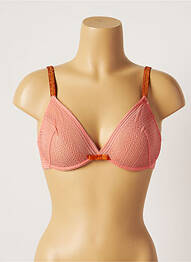 Soutien-gorge broderie orange PRINCESSE TAM-TAM femme