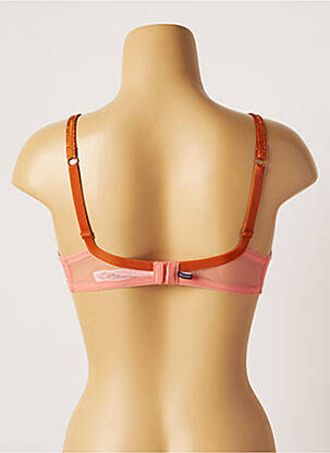 Soutien-gorge broderie orange PRINCESSE TAM-TAM femme