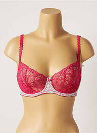 Soutien-gorge broderie rose GOSSARD femme