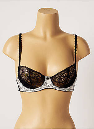 Soutien-gorge broderie noir GOSSARD femme