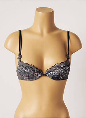 Soutien-gorge tissage dentelle haut soutien-gorge moulé vert CHANTELLE femme